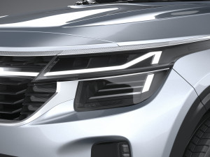 Kia Seltos 2024 Modello 3D