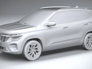 Kia Seltos 2024 3D Model