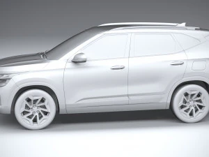 Kia Seltos 2024 3D Model