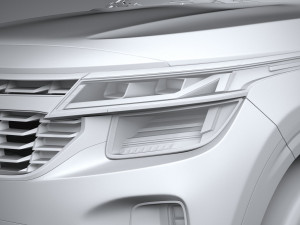 Kia Seltos 2024 Modello 3D