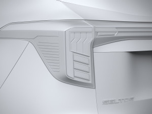 Kia Seltos 2024 Modello 3D
