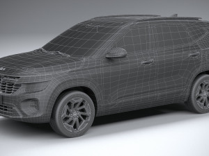 Kia Seltos 2024 Modello 3D
