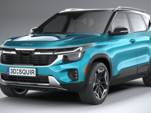 Kia Seltos USA 2024 Modelo 3D