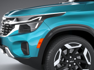 Kia Seltos USA 2024 Modelo 3D