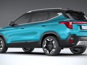 Kia Seltos USA 2024 Modelo 3D