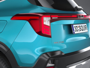 Kia Seltos USA 2024 Modelo 3D