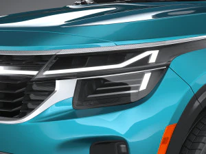 Kia Seltos USA 2024 3D Model