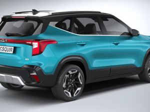 Kia Seltos USA 2024 Modelo 3D