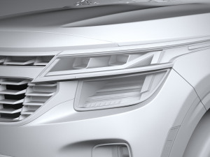 Kia Seltos USA 2024 Modelo 3D