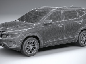 Kia Seltos USA 2024 Modelo 3D