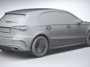 Mercedes-Benz A-Class AMG 2023 Modello 3D