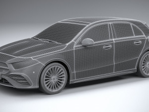Mercedes-Benz A-Class AMG 2023 Modello 3D