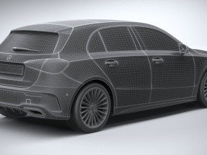 Mercedes-Benz A-Class AMG 2023 Modello 3D