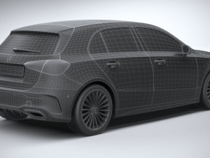 Mercedes-Benz A-Class AMG 2023 Modello 3D