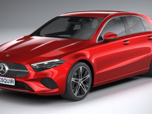 Mercedes-Benz A-Class Regular 2023 3D Model