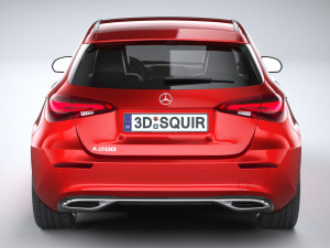 Mercedes-Benz A-Class Regular 2023 3D Model
