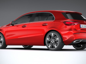 Mercedes-Benz A-Class Regular 2023 3D Model