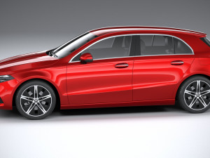 Mercedes-Benz A-Class Regular 2023 3D Model