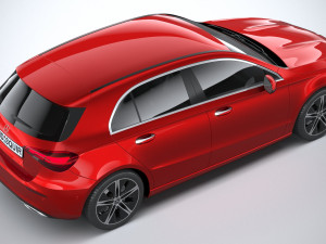 Mercedes-Benz A-Class Regular 2023 3D Model