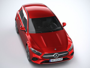 Mercedes-Benz A-Class Regular 2023 3D Model