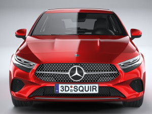 Mercedes-Benz A-Class Regular 2023 3D Model