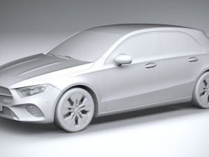 Mercedes-Benz A-Class Regular 2023 3D Model