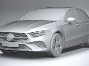 Mercedes-Benz A-Class Regular 2023 3D Model