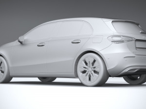 Mercedes-Benz A-Class Regular 2023 3D Model