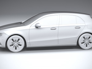 Mercedes-Benz A-Class Regular 2023 3D Model