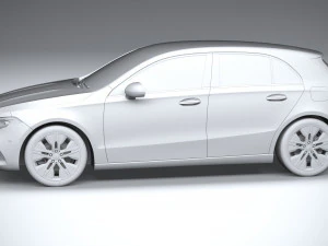 Mercedes-Benz A-Class Regular 2023 3D Model