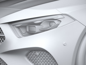 Mercedes-Benz A-Class Regular 2023 3D Model