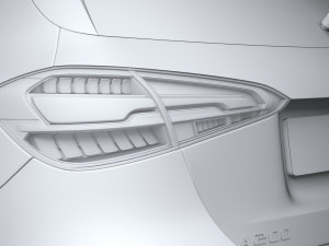 Mercedes-Benz A-Class Regular 2023 3D Model