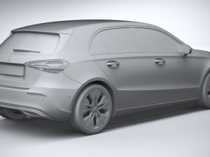 Mercedes-Benz A-Class Regular 2023 3D Model