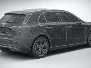 Mercedes-Benz A-Class Regular 2023 3D Model