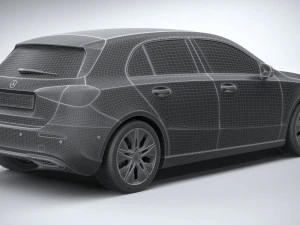 Mercedes-Benz A-Class Regular 2023 3D Model