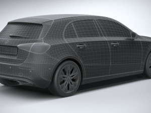 Mercedes-Benz A-Class Regular 2023 3D Model