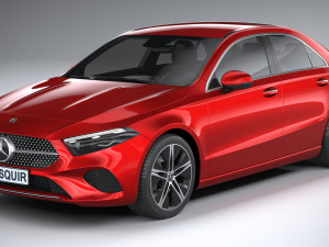 Mercedes-Benz A-Class Sedan Regular 2023 Modèle 3D