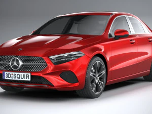 Mercedes-Benz A-Class Sedan Regular 2023 3D Model