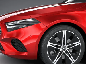 Mercedes-Benz A-Class Sedan Regular 2023 3D Model