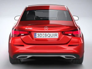 Mercedes-Benz A-Class Sedan Regular 2023 3D Model
