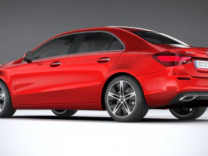 Mercedes-Benz A-Class Sedan Regular 2023 3D Model