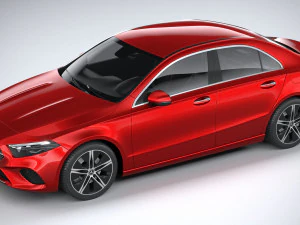 Mercedes-Benz A-Class Sedan Regular 2023 3D Model