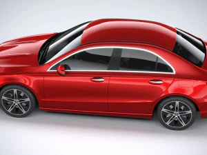 Mercedes-Benz A-Class Sedan Regular 2023 3D Model