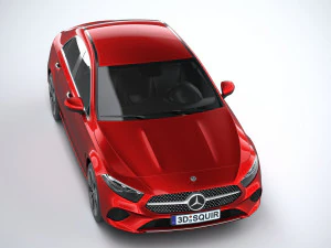 Mercedes-Benz A-Class Sedan Regular 2023 3D Model
