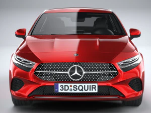 Mercedes-Benz A-Class Sedan Regular 2023 3D Model