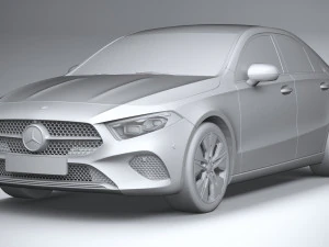 Mercedes-Benz A-Class Sedan Regular 2023 3D Model