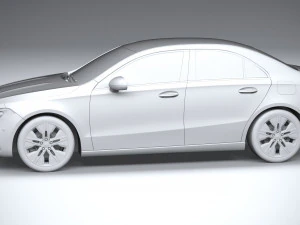 Mercedes-Benz A-Class Sedan Regular 2023 3D Model