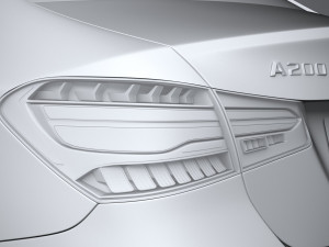 Mercedes-Benz A-Class Sedan Regular 2023 Modèle 3D