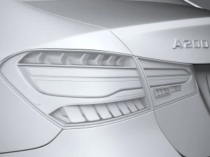Mercedes-Benz A-Class Sedan Regular 2023 3D Model