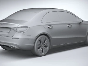 Mercedes-Benz A-Class Sedan Regular 2023 3D Model